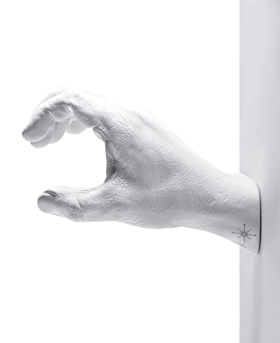 EDC HAND WALL HOOK (White) – Objective Collectibles